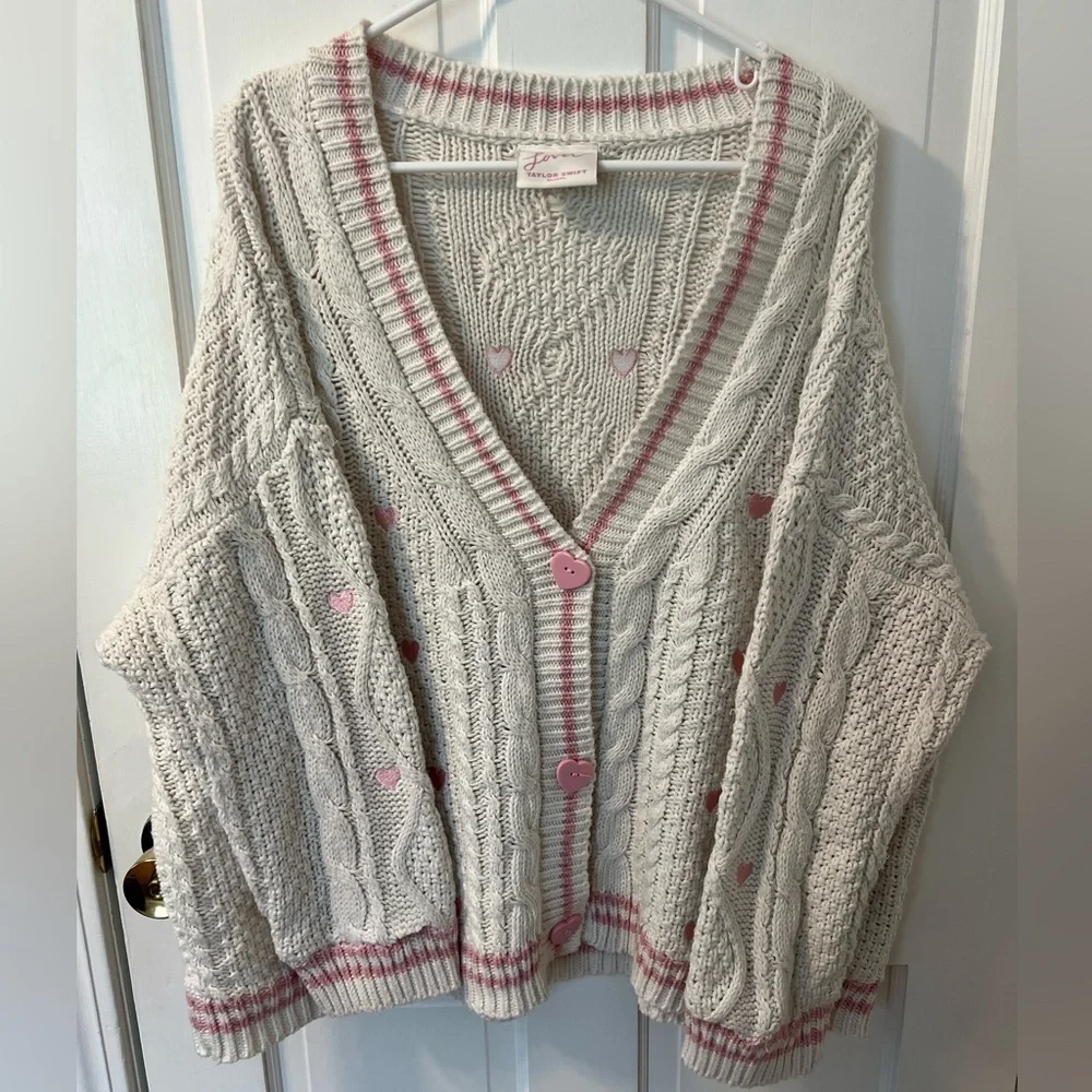 ✨Taylor Swift Official Merch Lover Cardigan!✨ - Picture 3 of 7